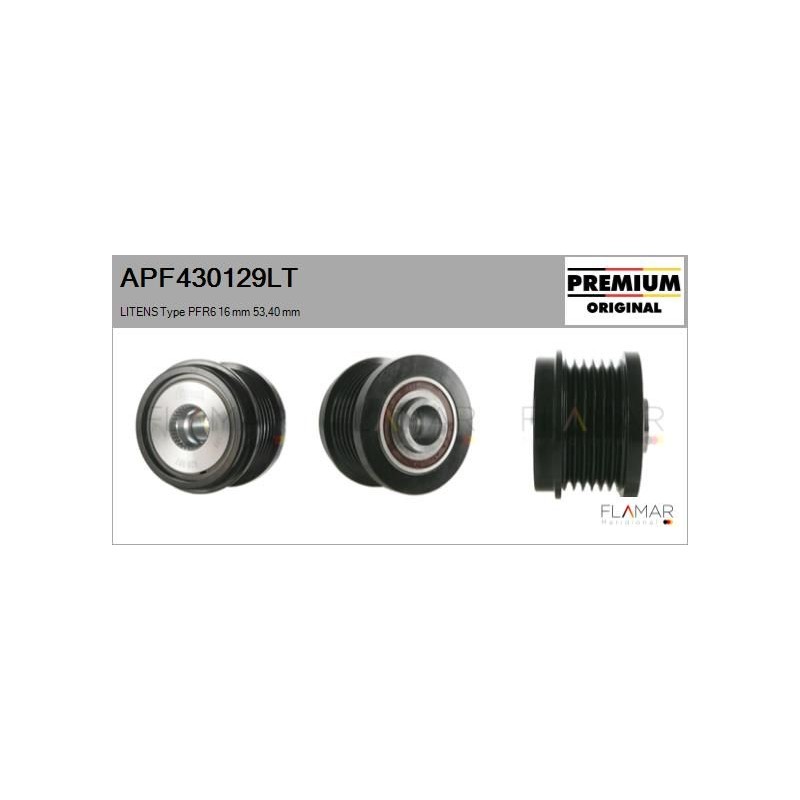 FLAMAR APF430129LT Polea, alternador - 1