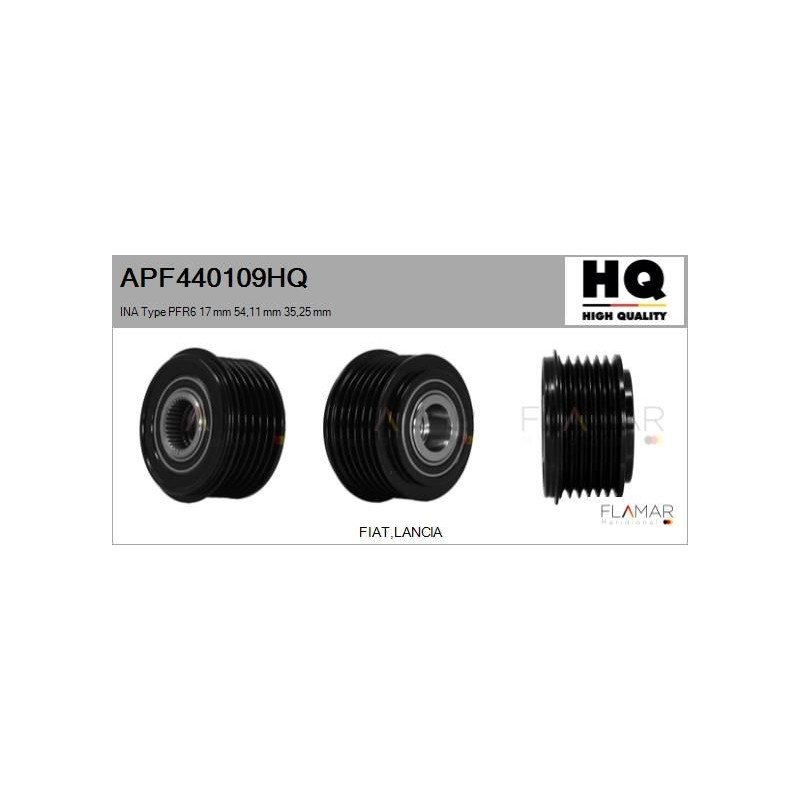 FLAMAR APF440109HQ Polea, alternador - 1