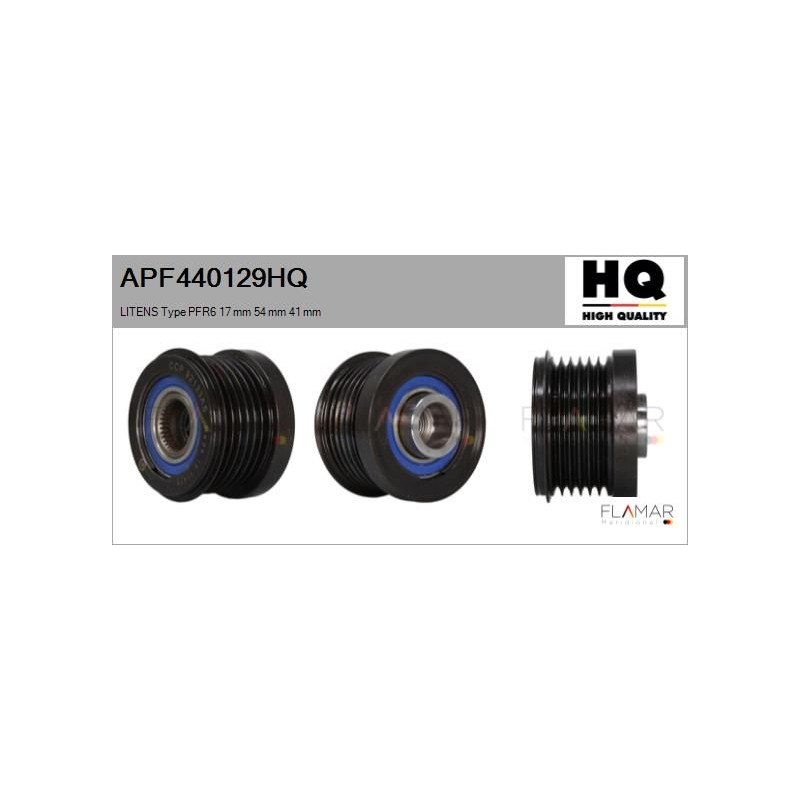 FLAMAR APF440129HQ Polea, alternador - 1