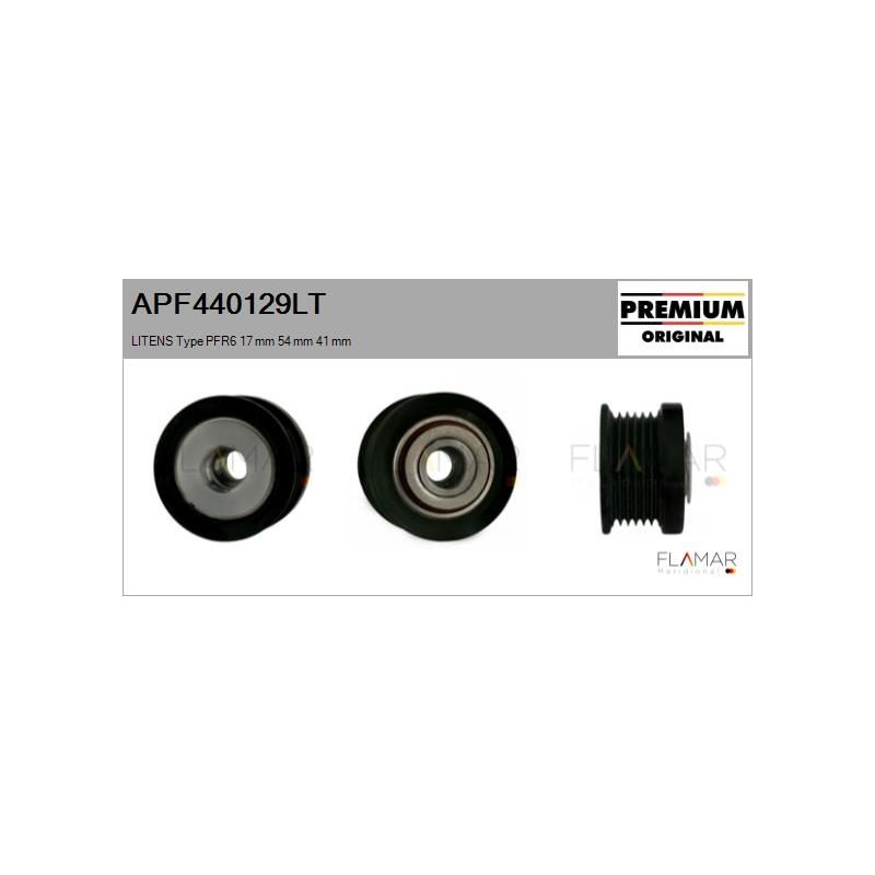 FLAMAR APF440129LT Polea, alternador - 1