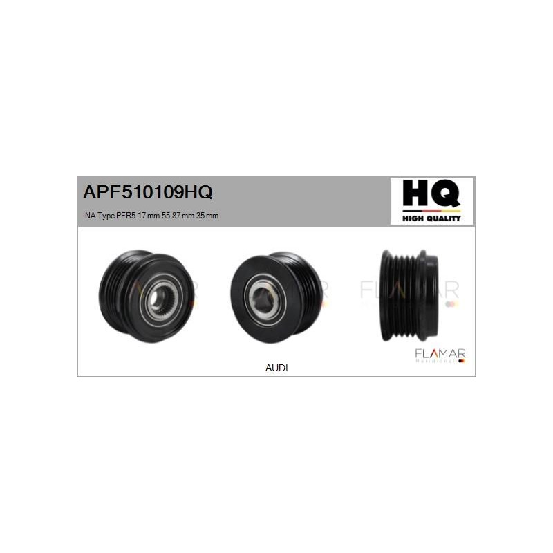 FLAMAR APF510109HQ Polea, alternador - 1