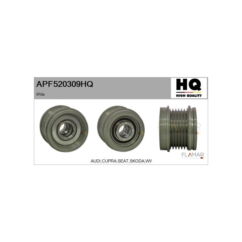 FLAMAR APF520309HQ Polea, alternador - 1