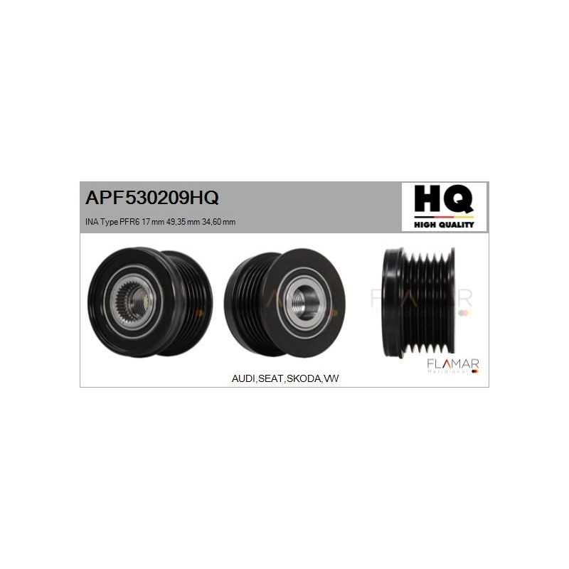 FLAMAR APF530209HQ Polea, alternador - 1
