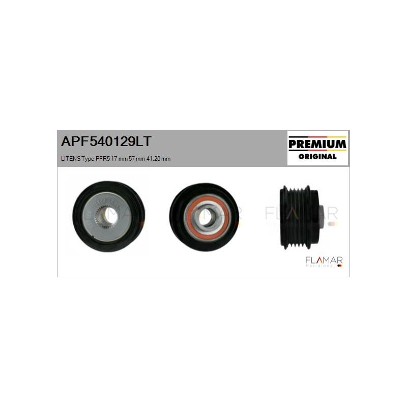 FLAMAR APF540129LT Polea, alternador - 1