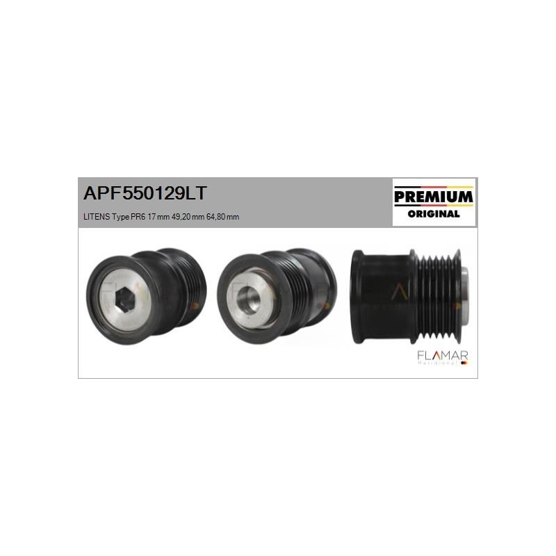 FLAMAR APF550129LT Polea, alternador - 1
