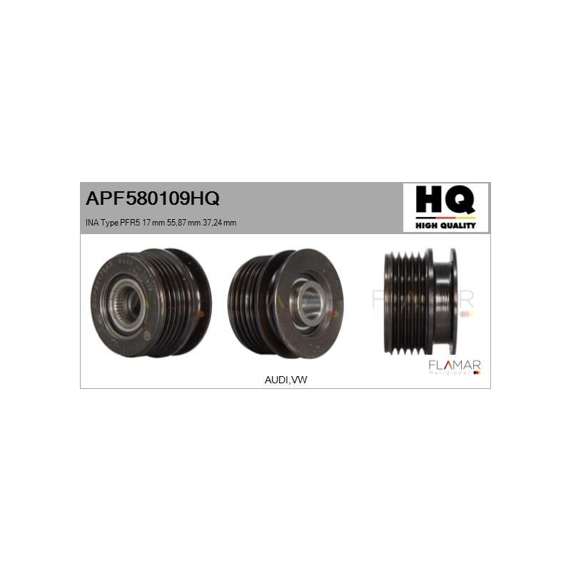 FLAMAR APF580109HQ Polea, alternador - 1