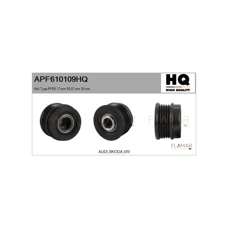 FLAMAR APF610109HQ Polea, alternador - 1