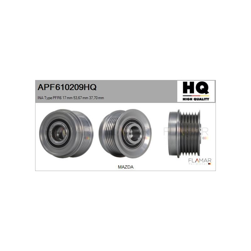 FLAMAR APF610209HQ Polea, alternador - 1