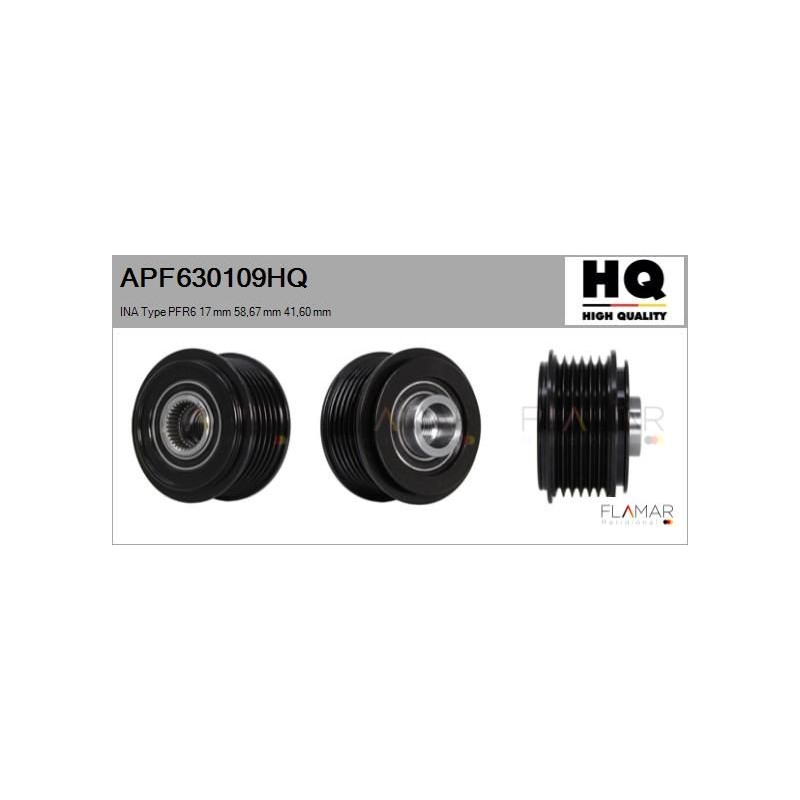 FLAMAR APF630109HQ Polea, alternador - 1