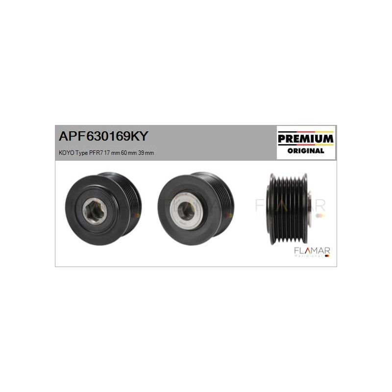 FLAMAR APF630169KY Polea, alternador - 1