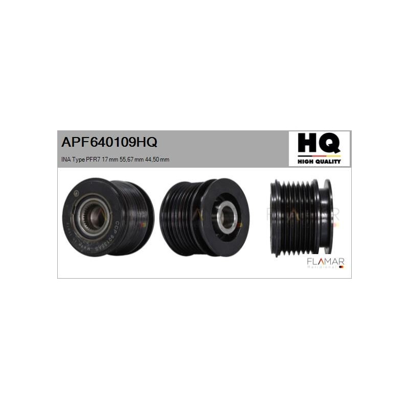 FLAMAR APF640109HQ Polea, alternador - 1