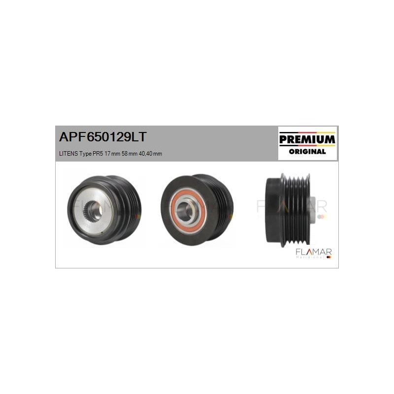 FLAMAR APF650129LT Polea, alternador - 1