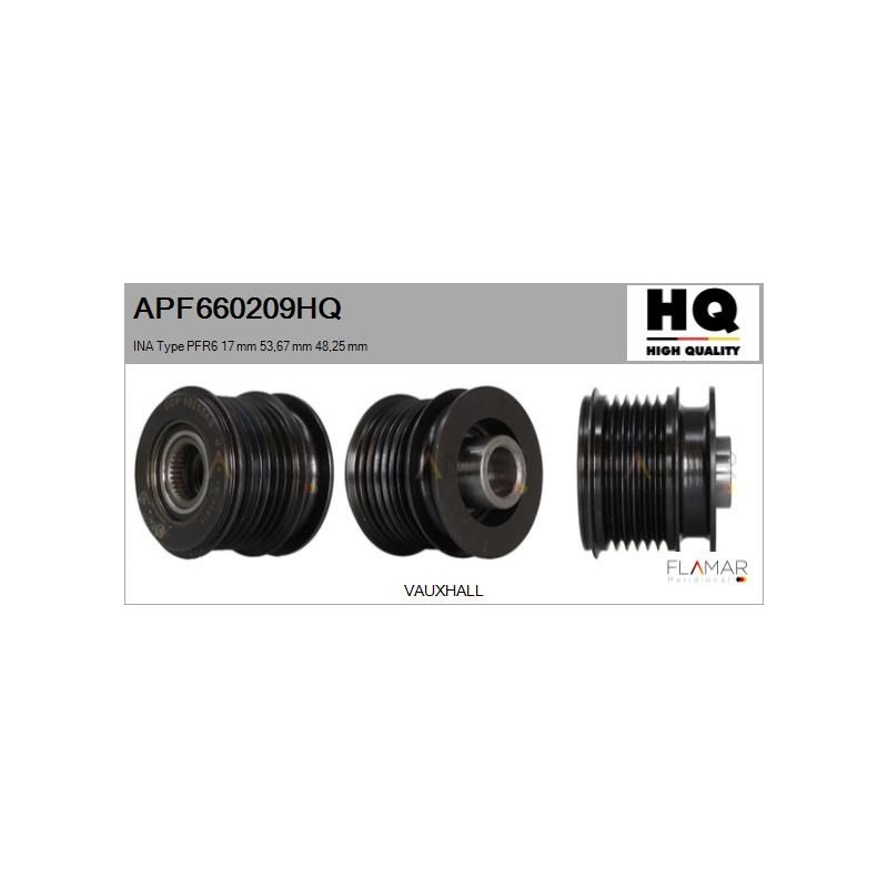 FLAMAR APF660209HQ Polea, alternador - 1