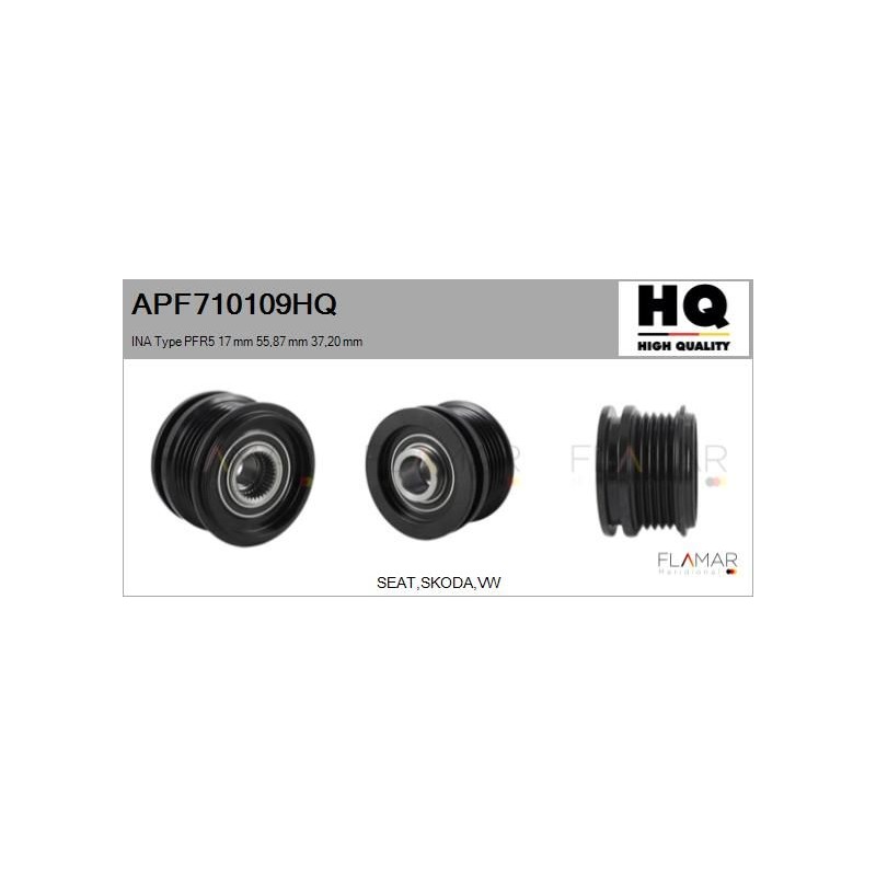 FLAMAR APF710109HQ Polea, alternador - 1