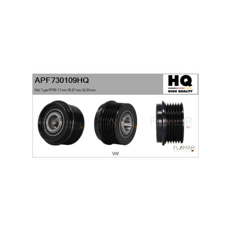 FLAMAR APF730109HQ Polea, alternador - 1