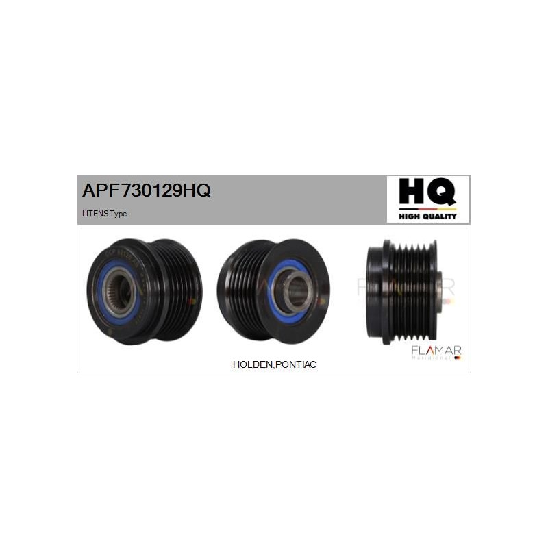 FLAMAR APF730129HQ Polea, alternador - 1