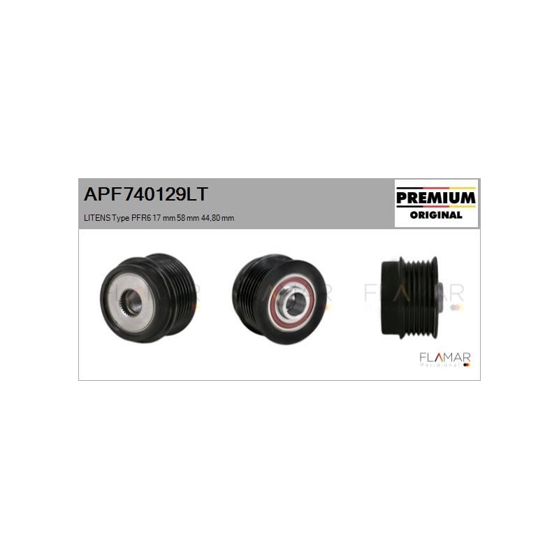 FLAMAR APF740129LT Polea, alternador - 1