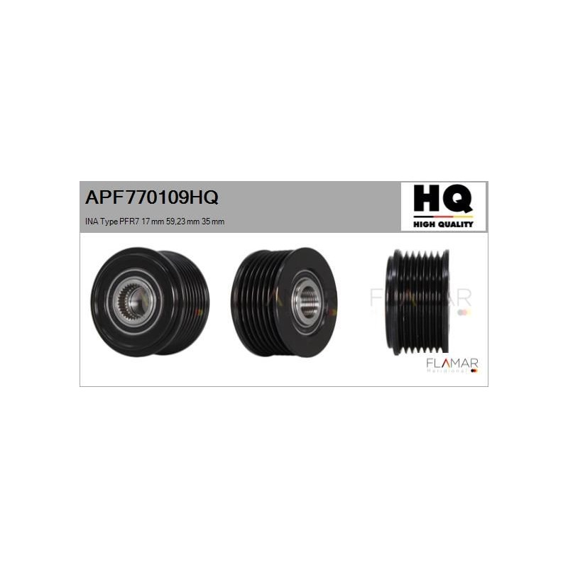 FLAMAR APF770109HQ Polea, alternador - 1
