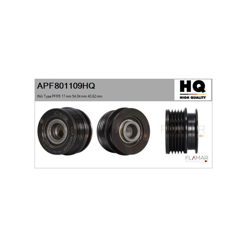 FLAMAR APF801109HQ Polea, alternador - 1