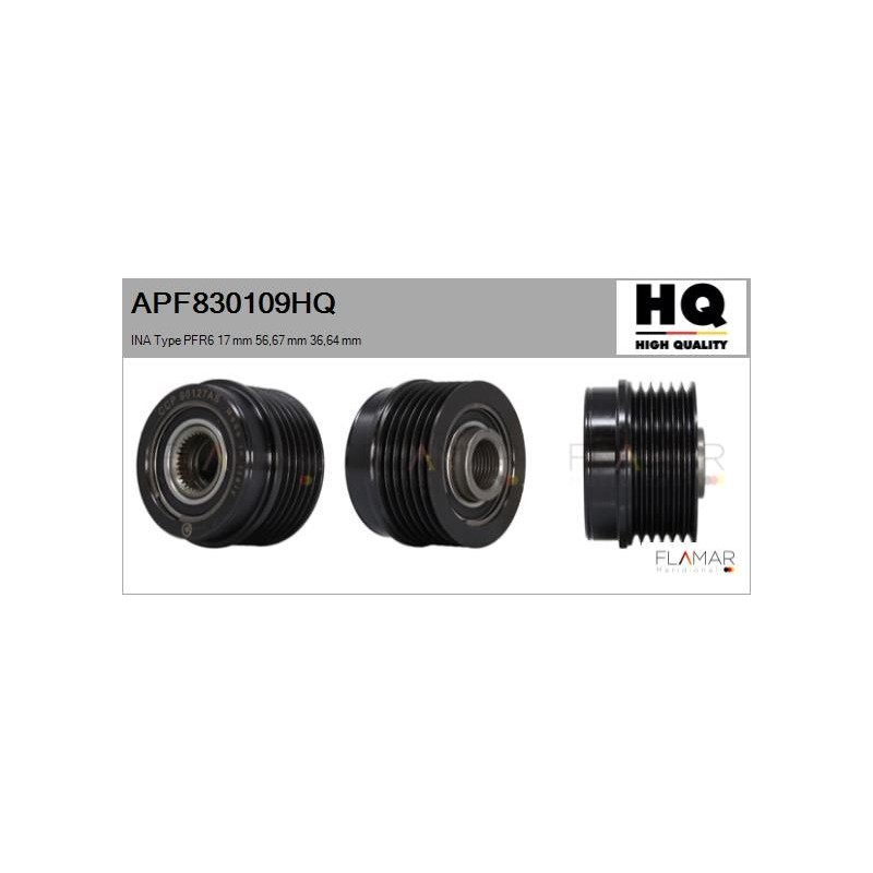 FLAMAR APF830109HQ Polea, alternador - 1