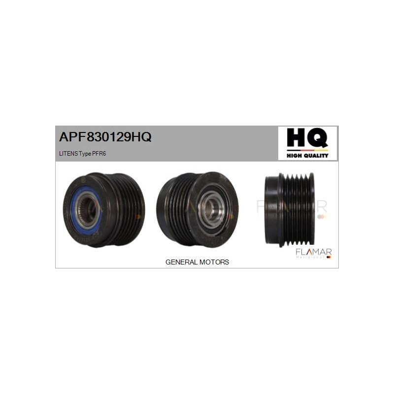 FLAMAR APF830129HQ Polea, alternador - 1