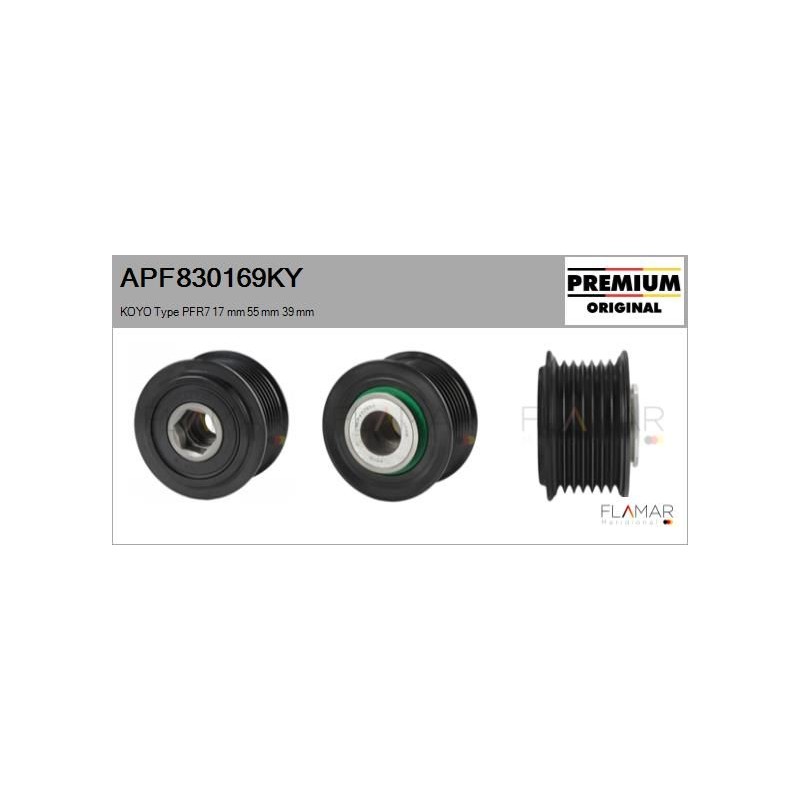 FLAMAR APF830169KY Polea, alternador - 1
