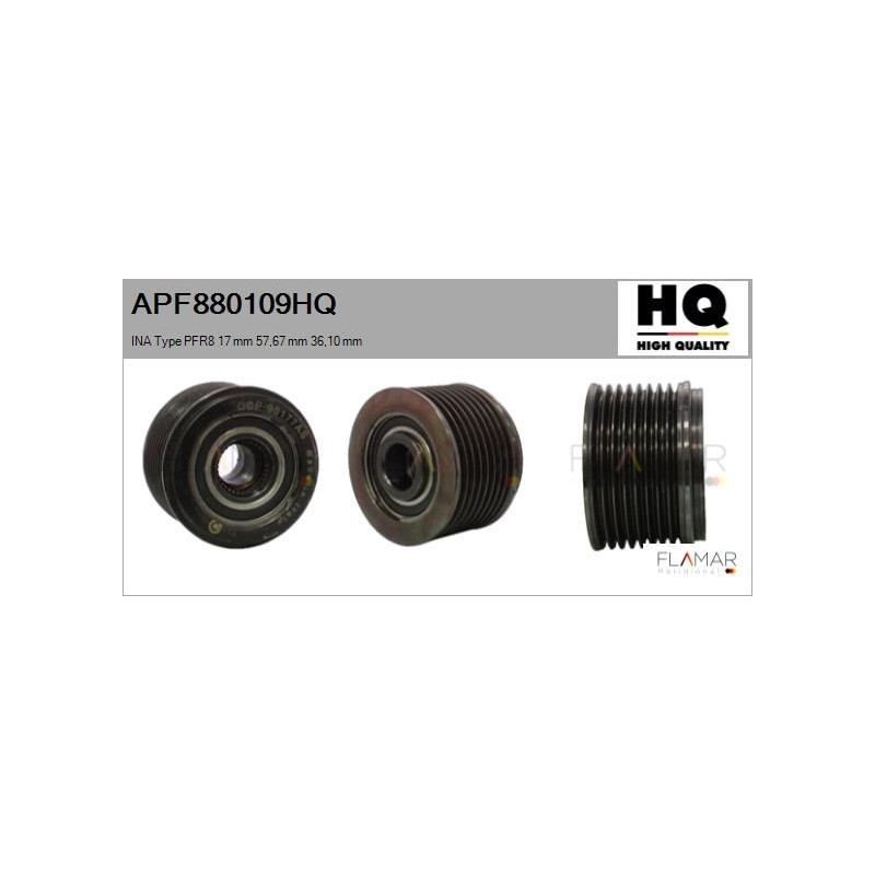 FLAMAR APF880109HQ Polea, alternador - 1