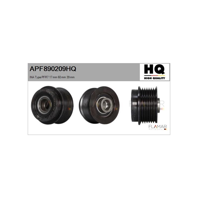 FLAMAR APF890209HQ Polea, alternador - 1