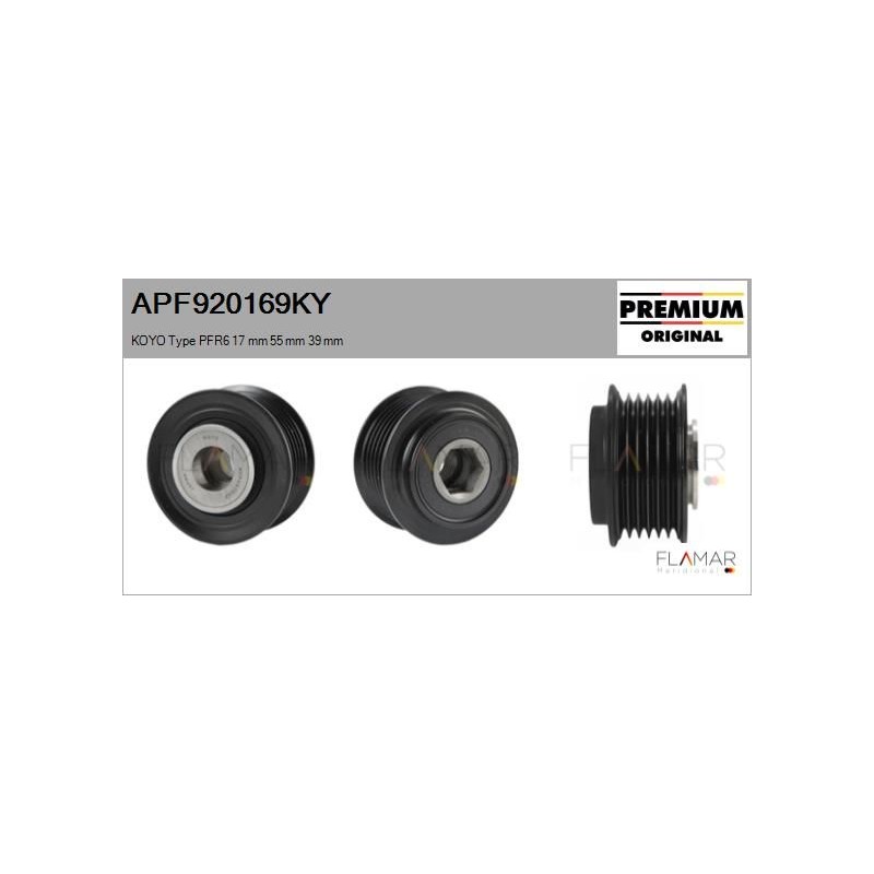 FLAMAR APF920169KY Polea, alternador - 1