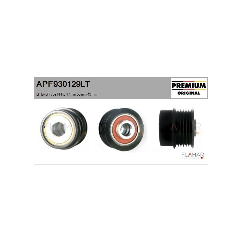 FLAMAR APF930129LT Polea, alternador - 1