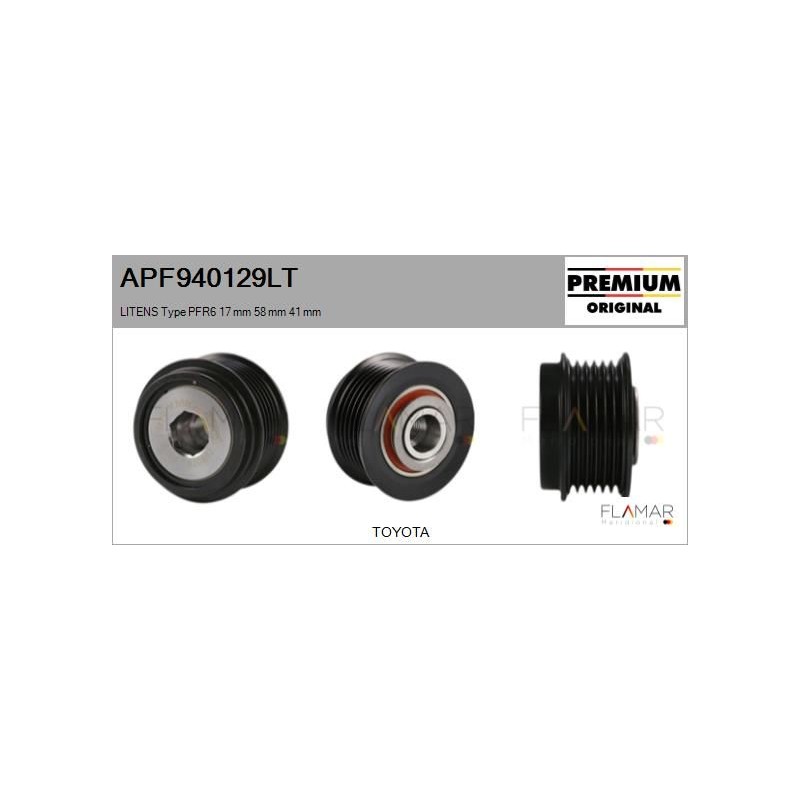 FLAMAR APF940129LT Polea, alternador - 1
