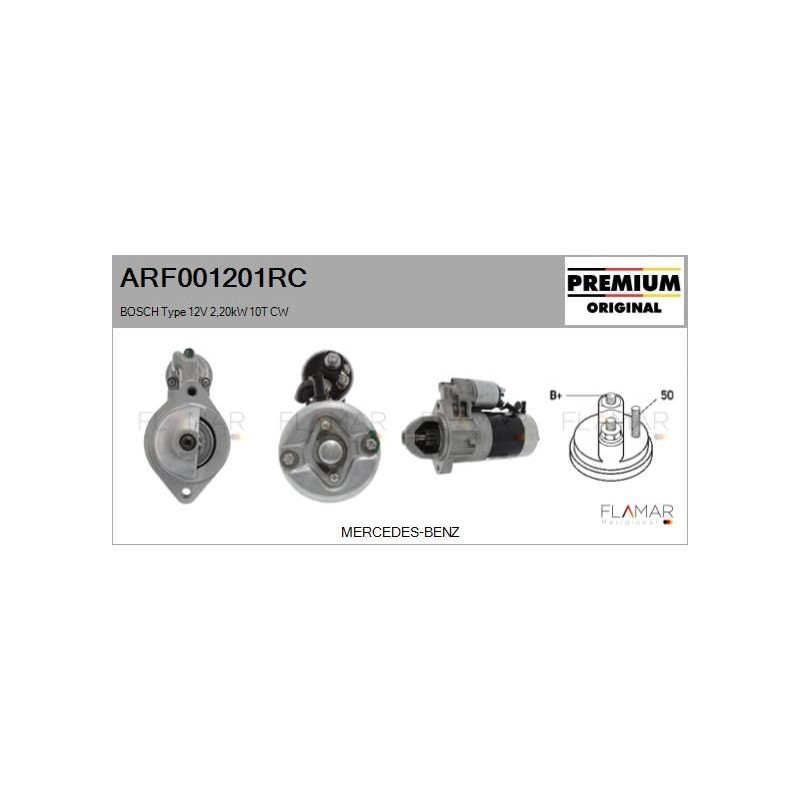FLAMAR ARF001201RC Motor de arranque - 1