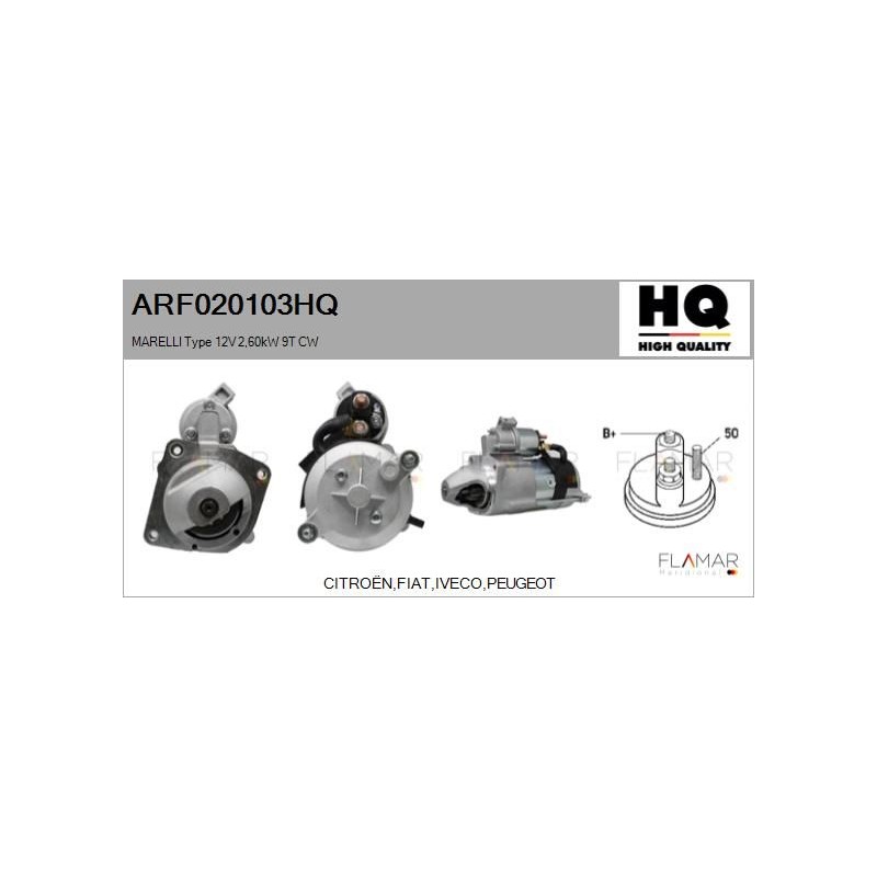 FLAMAR ARF020103HQ Motor de arranque - 1