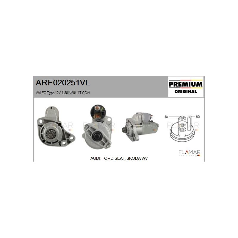 FLAMAR ARF020251VL Motor de arranque - 1