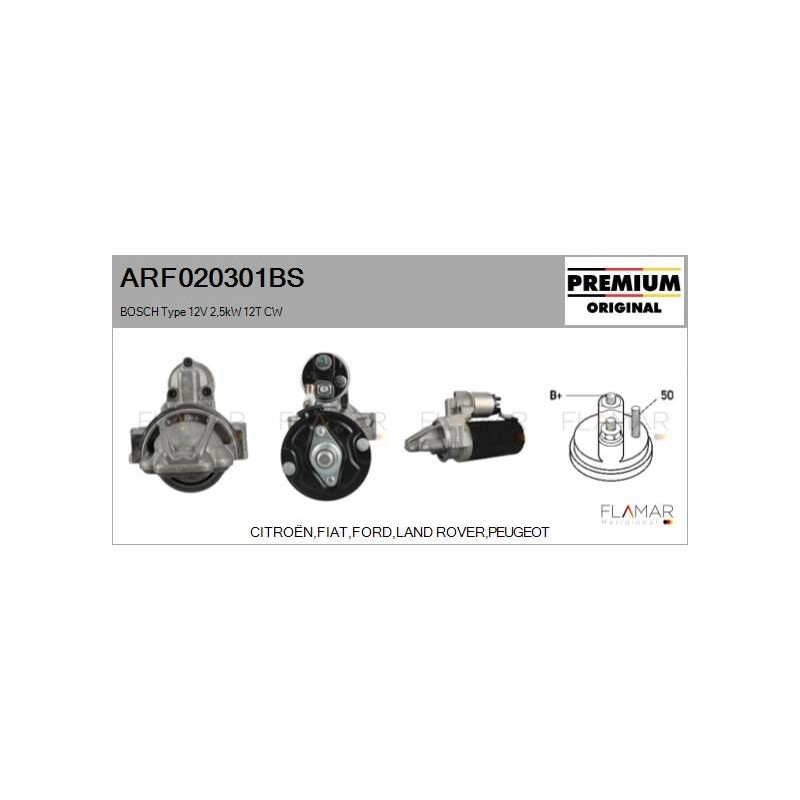 FLAMAR ARF020301BS Motor de arranque - 1