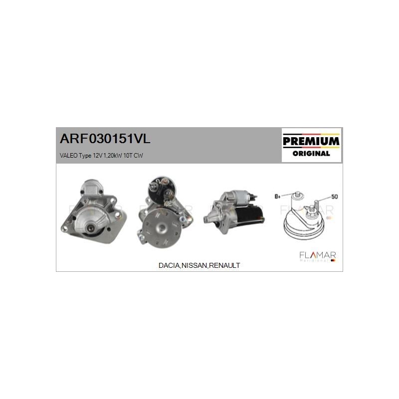FLAMAR ARF030151VL Motor de arranque - 1