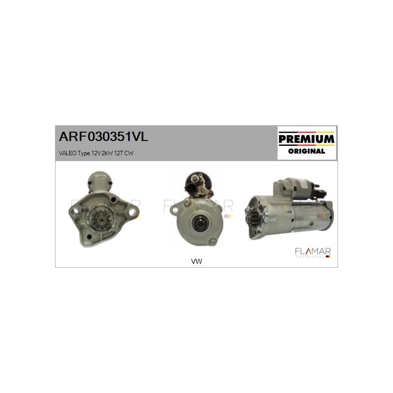 FLAMAR ARF030351VL Motor de arranque - 1