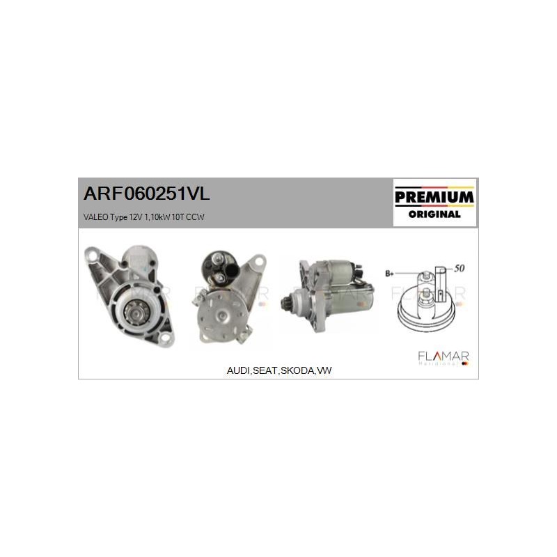 FLAMAR ARF060251VL Motor de arranque - 1