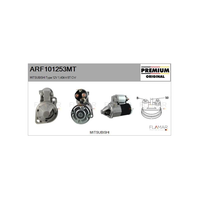 FLAMAR ARF101253MT Motor de arranque - 1