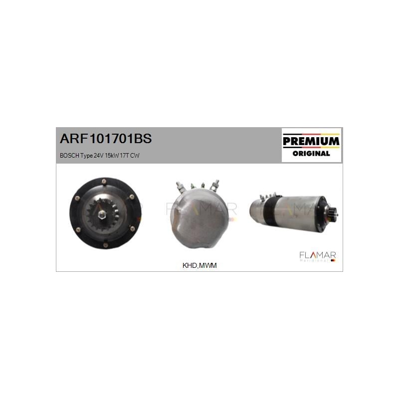 FLAMAR ARF101701BS Motor de arranque - 1