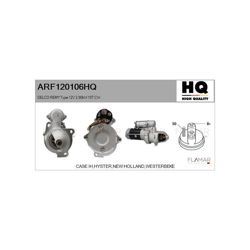 FLAMAR ARF120106HQ Motor de arranque - 1