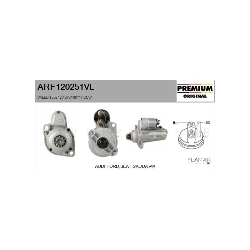 FLAMAR ARF120251VL Motor de arranque - 1