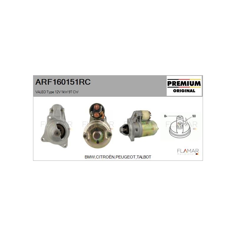 FLAMAR ARF160151RC Motor de arranque - 1