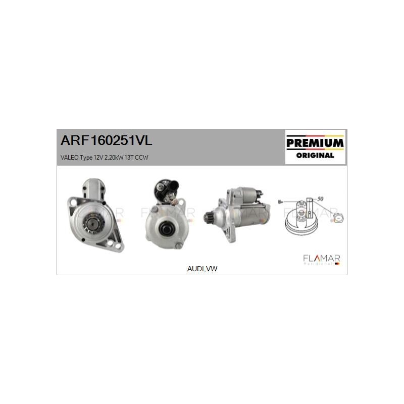 FLAMAR ARF160251VL Motor de arranque - 1