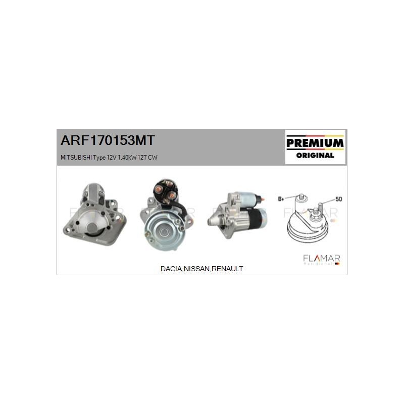 FLAMAR ARF170153MT Motor de arranque - 1