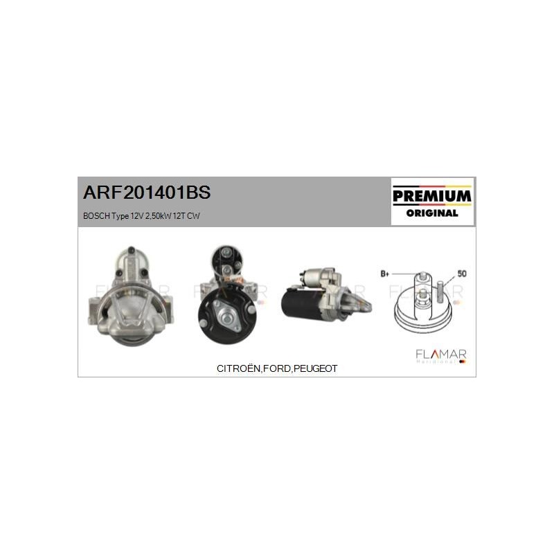 FLAMAR ARF201401BS Motor de arranque - 1