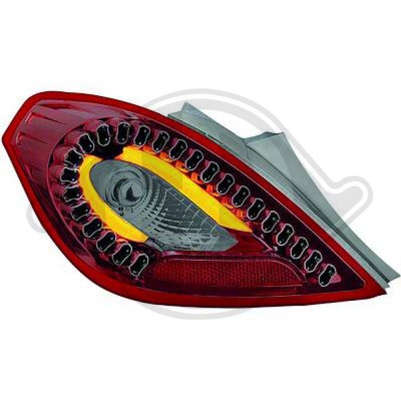 DIEDERICHS 1814696 Juego luz trasera - 1
