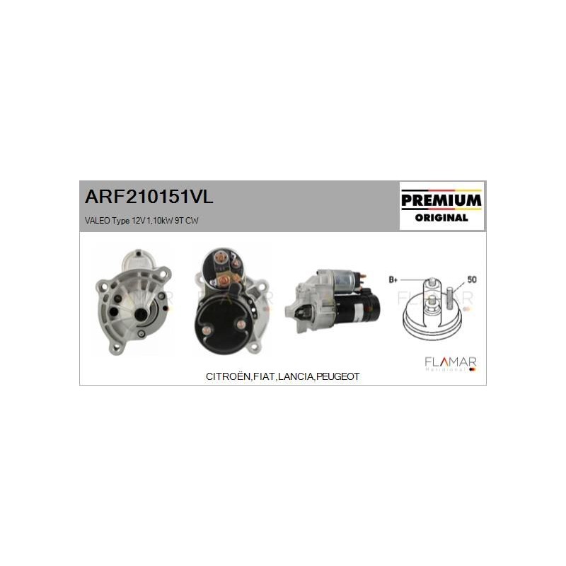 FLAMAR ARF210151VL Motor de arranque - 1