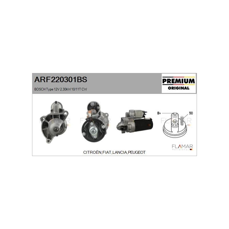 FLAMAR ARF220301BS Motor de arranque - 1