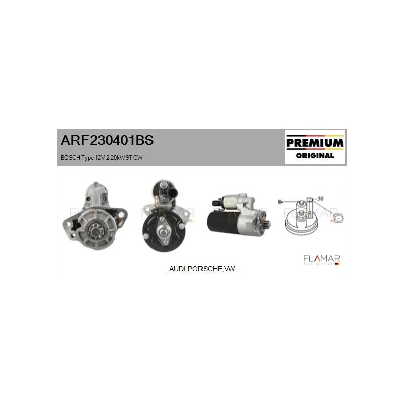 FLAMAR ARF230401BS Motor de arranque - 1